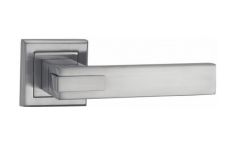 Дверная ручка MVM Furniture QOOB Матовый хром