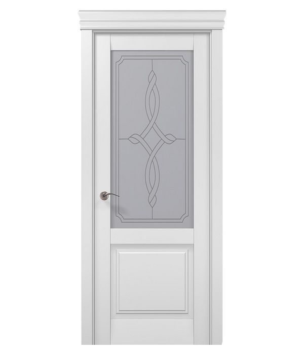 Дверь Папа Карло Millenium ML-11 бевелс/оксфорд - фото 2