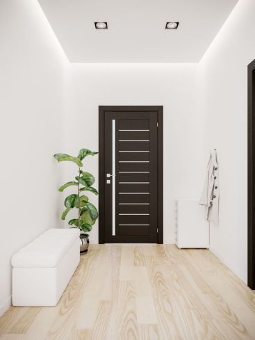Дверь RODOS Modern Bianca полустекло