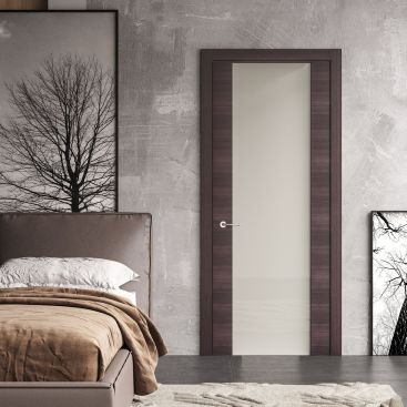 Дверь RODOS Modern Flat со стеклом