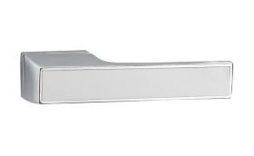 Дверная ручка MVM Furniture Z-1440 MOC/WHITE Матовый старый хром/белый