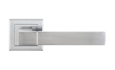 Дверная ручка LINDE Furnitura Grotti Матовый хром