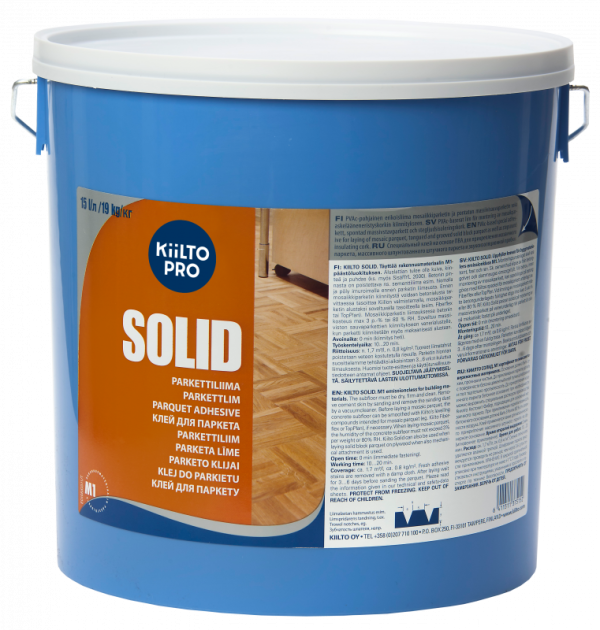 Клей однокомпонентный Kiilto Solid 19 кг