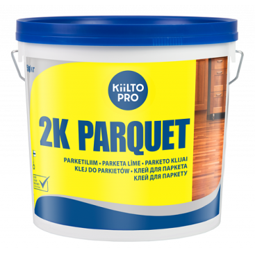 Клей двухкомпонентный полиуретановый Kiilto 2K Parquet 5 кг+0,55 кг