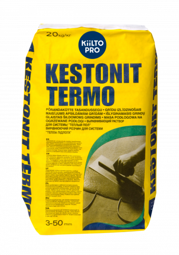 Смесь самовыравнивающаяся Kiilto Kestonit Termo 20 кг