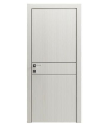 Дверь RODOS Modern Flat-01 Alum глухая
