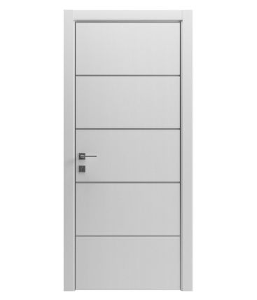 Дверь RODOS Modern Flat-03 Alum глухая