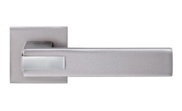 Дверная ручка MVM Furniture QOOB SLIM Z-1320/E20 Черный никель/матовый черный никель