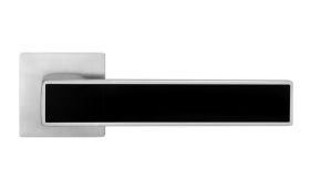 Дверная ручка MVM Furniture DIPLOMAT SLIM A-2015/E20 Матовый хром/черный
