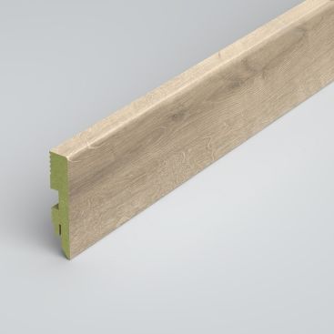 Плинтус напольный Classen Green Prestige 80 MDF L3959 Oak Light Grey Brown