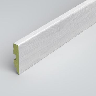 Плинтус напольный Classen Green Prestige 80 MDF D6065 Oak White Cream