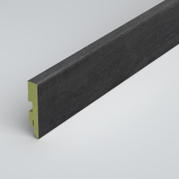 Плинтус напольный Classen Green Prestige 80 MDF L3980 Oak Black