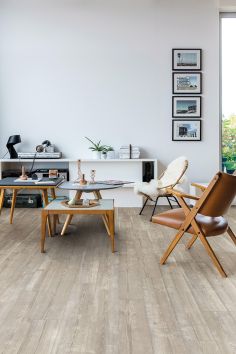 Виниловый пол Quick-Step Pulse Click PUCL40074 Сосна Утренний Туман
