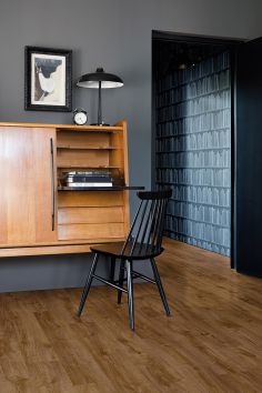 Виниловый пол Quick Step Alpha Vinyl Medium Planks AVMP40090 Дуб Осень Коричневый