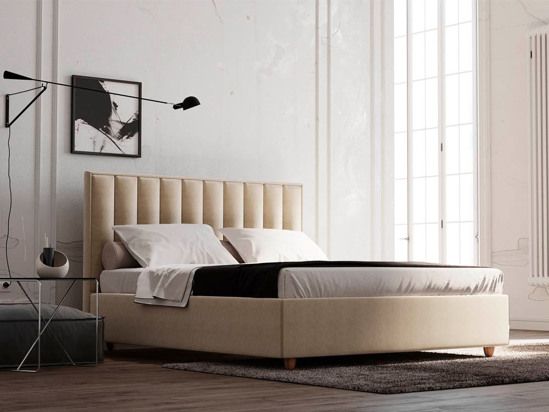 Ліжко Bristol Luxe Сірий 2