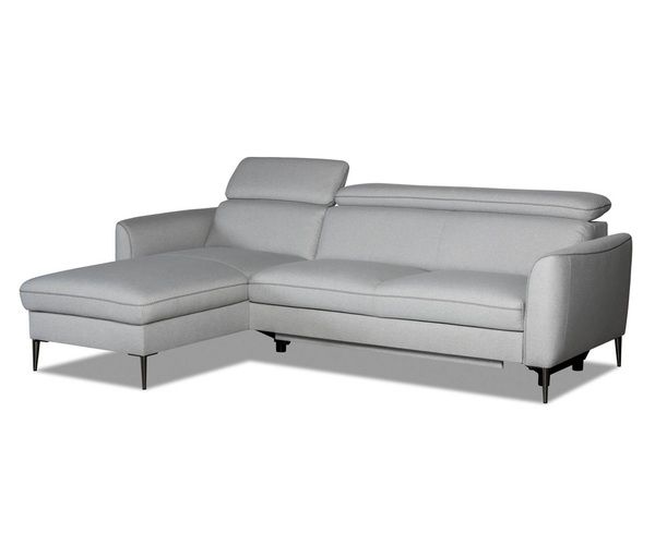 Кутовий диван Vero Dianthus (зі спальним місцем) сірий - фото 2