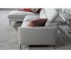 Кутовий диван Vero Dianthus (зі спальним місцем) сірий - фото 3