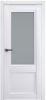 Двери Terminus модель 402 ПО (С) белый мат стекло сатин (NF) В НАЛИЧИИ