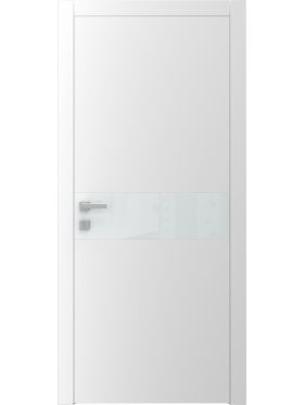 Двері Avangard модель A3.2.S біла скло біле В НАЯВНОСТІ