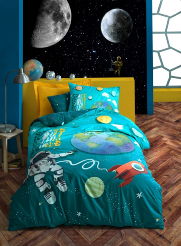 Постельный комплект Детский полуторный Astronaut160*220