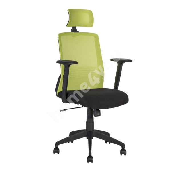  Офисное кресло BRAVO black-green - фото 2