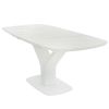 Graal Стіл обідній, Snow white ceramic white base розкладний 6-8 місць 140 см,11186 , ID1667 - фото 5