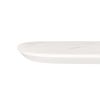 Graal Стіл обідній, Snow white ceramic white base розкладний 6-8 місць 140 см,11186 , ID1667 - фото 3
