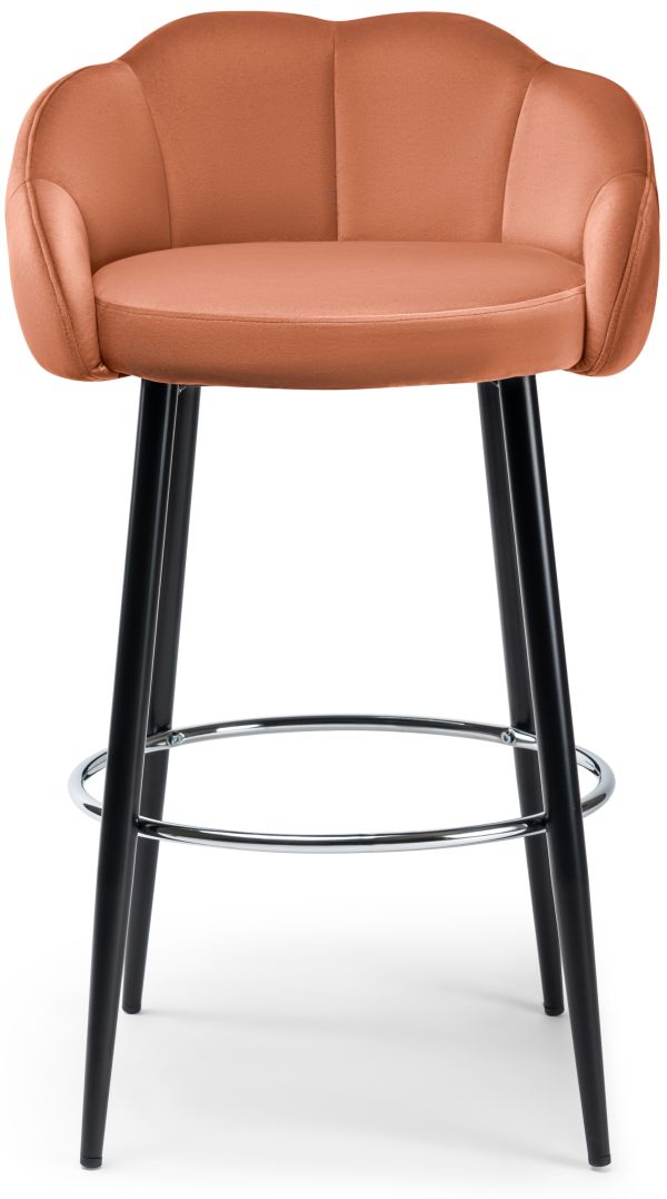 Margarita Барний стілець, Curry velvet , артикул 12950 , ID1704 - фото 8