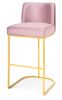 Phoenix Барний стілець, Coffee rose velvet ,12706 , ID220 - фото 3