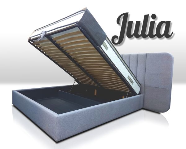 ліжко Julia, двоспальне з підйомним механізмом, спальне місце 180 х 200 - фото 2