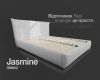 ліжко Jasmin, двоспальне з підйомним механізмом, розмір спального місця 160 х 200 - фото 4
