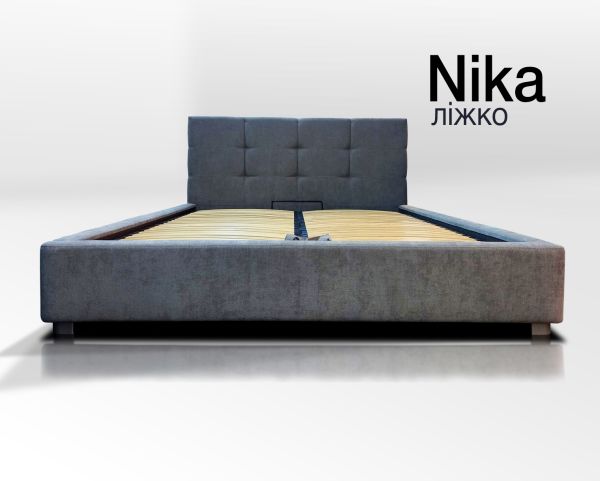 ліжко Nika, двоспальне, з підйомним механізмом , спальне місце 160 х 200 - фото 5