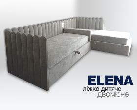 ліжко, Elena, двоспальне, з підйомним механізмом