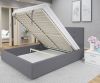 Двуспальная кровать Зелла Мюнгер Софт, misty grey размер 160х200 - фото 3