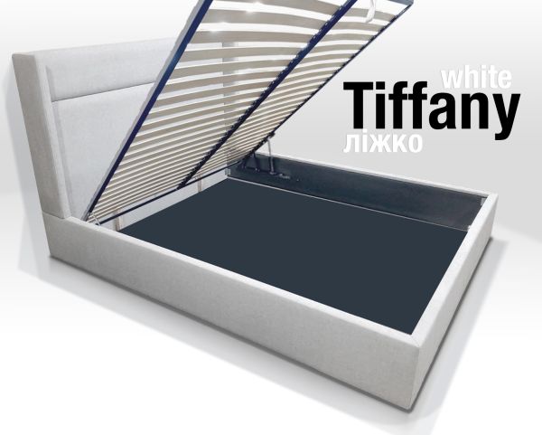 1 ліжко Tiffany White 160 х 200 континентальне двоспальне з підйомним механізмом - фото 2