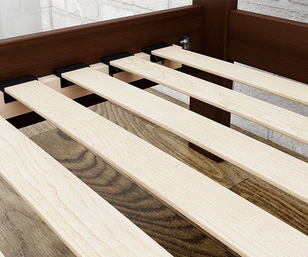 Двоспальне ліжко Вільма Мюнгер Комфорт, білого кольору, розмір 160х200