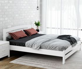 Двуспальная кровать Вильма Мюнгер Комфорт, белого цвета, размер 160х200