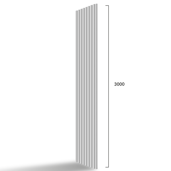 Гипсовая 3D панель LINE 20 mini [3000х320] PROFESSIONAL - фото 4