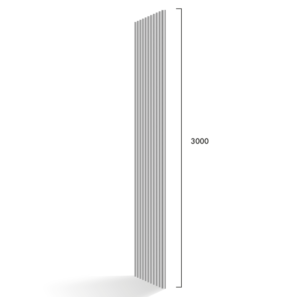 Гипсовая 3Д панель LINE 10 3000х300 PROFESSIONAL - фото 4