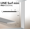 Гипсовая 3Д панель Line Surf mini 3000х315 PROFESSIONAL - фото 3