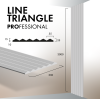 Гипсовая 3Д панель Line Triangle 3000х330 PROFESSIONAL - фото 4