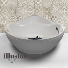 Ванна WGT Illusion 170x170 см EASY