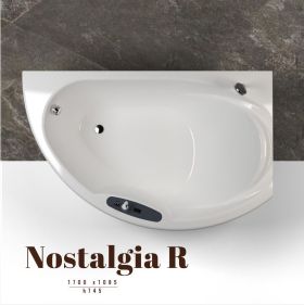 Ванна WGT Nostalgia R 170x108 cм EASY