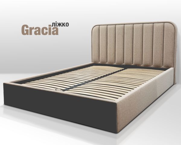 1. ТОП ПРОДАЖІВ! ліжко Gracia Vellutino, двоспальне, з підйомним механізмом спальне місце 160 х 200 - фото 3