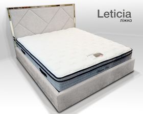 ліжко Letisia, двоспальне з підйомним механізмом, спальне місце 160 х 200