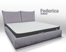 ліжко Federica Viola, двоспальне з підйомним механізмом, спальне місце 180 х 200