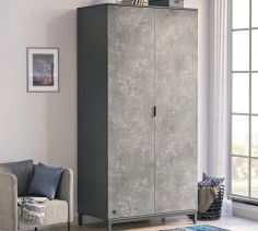 Space Gray 2-дверна шафа