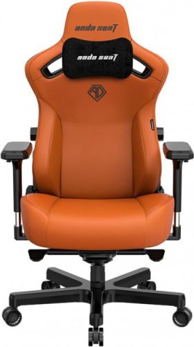 Крісло геймерське Anda Seat Kaiser 3 Size XL Orange (AD12YDC-XL-01-O-PVC)
