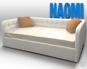 1. NEW ліжко NAOMI односпальне з підйомним механізмом спальне місце 90 х 200