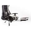 КРІСЛО SPECIAL4YOU EXTREMERACE BLACK/WHITE WITH FOOTREST (E4732) - фото 8